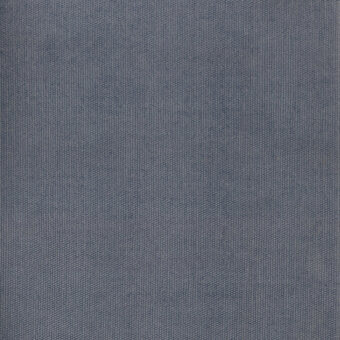 Woven fabric texture in blue-gray with vertical ribbing, heathered effect, and a white label reading “turri > fabric cat. b > 754 l”.